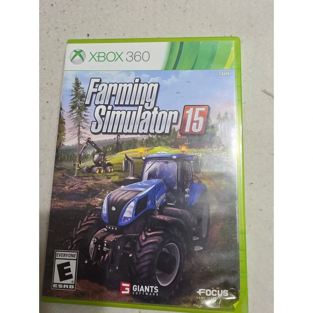 Farming Simulator 15 Xbox 360 Video Game CIB Giants Software Focus Home NTSC